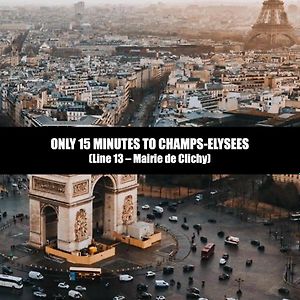 Suite L'Eclipse Paris, Logement Avec Jacuzzi, A 10 Minutes Des Champs Elysees Леваллуа-Перре Exterior photo