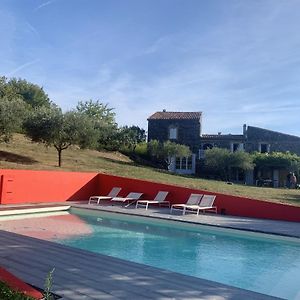 Вілла Maison Spacieuse Avec Piscine A Saint Lager Bressac Exterior photo