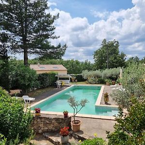 Вілла Gite Avec Piscine Au Coeur De La Vallee De La Ceze Saint-Laurent-de-Carnols Exterior photo