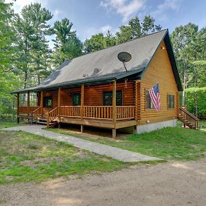 Вілла Cozy Arkdale Wood Cabin Near Petenwell Lake! New Rome Exterior photo