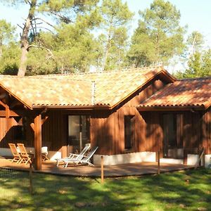 Вілла Gite En Foret Landaise Avec Jacuzzi D'Interieur Pissos Exterior photo