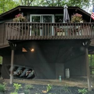 Вілла Round Cabin - 5 Min To Bedford Pa - Deck - Hike- Golf Exterior photo