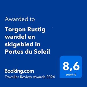 Апартаменти Torgon Rustig Wandel En Skigebied In Portes Du Soleil Exterior photo