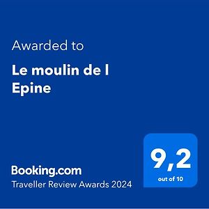 Вілла Le Moulin De L Epine Taintrux Exterior photo