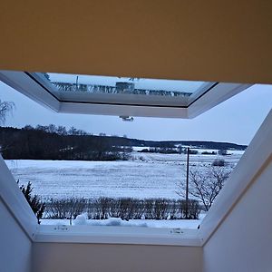Attic Floor With Views Over Fields And Sea Сіґтуна Exterior photo
