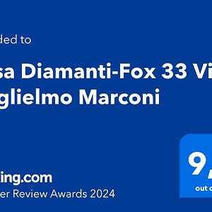 Апартаменти Casa Diamanti-Fox 33 Via Guglielmo Marconi Sonnino Exterior photo