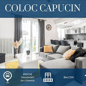 Coloc Capucin - Belle Colocation Avec 3 Chambres Independantes / Balcon Prive / Parking Collectif / Wifi Gratuit Аннмасс Exterior photo