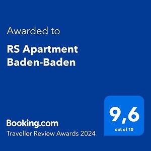 RS Apartment Baden-Baden / Апартаменты Баден-Баден Exterior photo