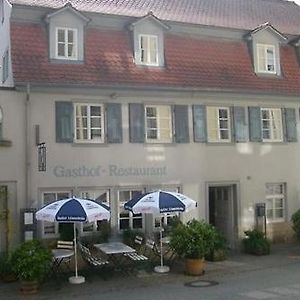 Готель Gasthof Blauer Bock Швебіш-Галль Exterior photo