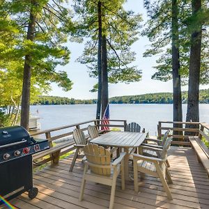 Lakefront Cabin With Panoramic Water View And Access Санапі Exterior photo