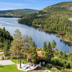 Вілла Libeli- Panoramaview Towards Gaustadtoppen- Jacuzzi Lona Exterior photo