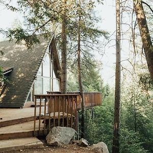 Вілла Shasta A Frame Cabin With A View Lakehead Exterior photo