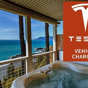 Апартаменти Amazing Oceanview, Oceanfront! By Oceanviewhottubs Shelter Cove, Ca Tesla Ev Station Exterior photo