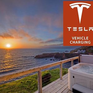 Апартаменти Exquisite Oceanview! By Oceanviewhottubs Oceanfront! Shelter Cove, Ca Tesla Ev Station Exterior photo