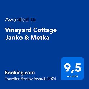 Vineyard Cottage Janko & Metka Оточець Exterior photo