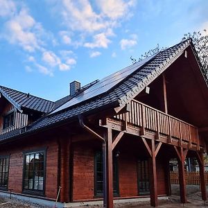 Вілла Blockhaus An Der Dahme , Ferienhaus Гальбе Exterior photo