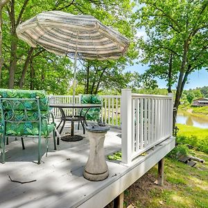 Waterfront Gladwin Home With Deck And Fire Pit! Exterior photo