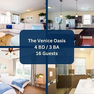 Вілла The Venice Oasis - 4Br-3Ba, 16 Guests! Атлантик-Сіті Exterior photo