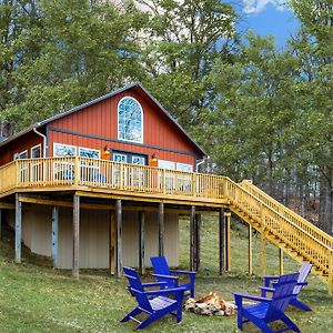 Вілла Hot Tub, Fire Pit, Huge Deck At Loft Cabin Геджсвілл Exterior photo