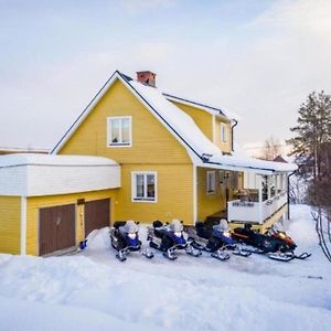 Вілла Gemuetliches Ferienhaus In Der Wildnis Lapplands Blattniksele Exterior photo