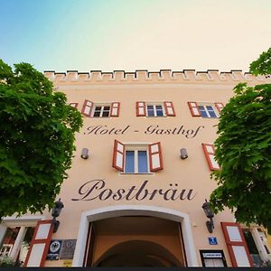 Hotel-Gasthof Postbraeu Дінґольфінґ Exterior photo