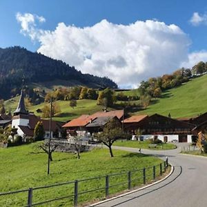 Апартаменти Chalet In The Nature Park With Fireplace Bbq Diemtigen Exterior photo