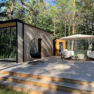 Вілла Telise Tinyone Is A Modern Forest Cabin With A Cozy Hot Tub Voola Exterior photo