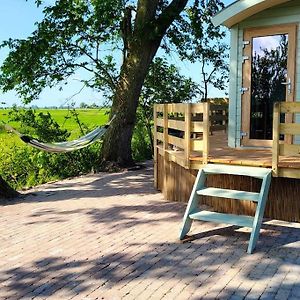 Вілла Tiny House Aan De Dokkumer Ee Jelsum Exterior photo