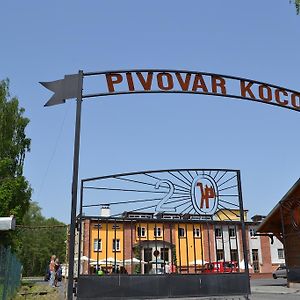 Готель Pivovar Kocour Варнсдорф Exterior photo