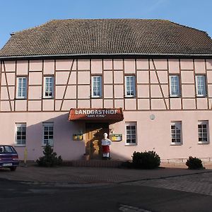 Готель Landgasthof Zum Ring Ringleben Exterior photo