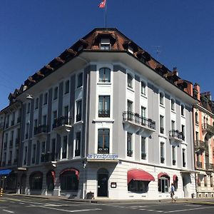 Hotel Des Alpes Ньйон Exterior photo