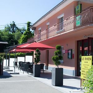 Le Rhien Hotel-Restaurant Роншам Exterior photo