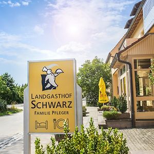 Готель Landgasthof Schwarz Віндсбах Exterior photo