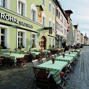 Hotel & Gasthaus Das Roehrl Штраубінг Exterior photo