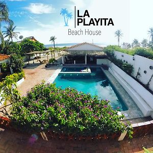 Готель La Playita Beach House Пуерто-Ескондідо Exterior photo