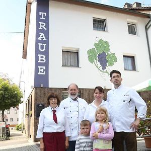 Готель Gasthof Traube Ашпах Exterior photo