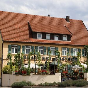 Готель Brauereigasthof Dachsenfranz Zuzenhausen Exterior photo