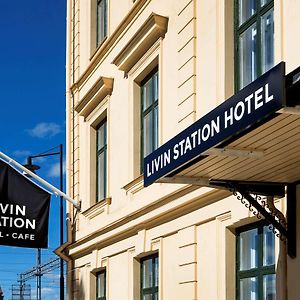 Livin Station Hotel Еребру Exterior photo