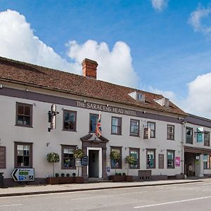 The Saracens Head Hotel Ґрейт-Данмоу Exterior photo