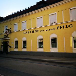 Готель Gasthof Zum Goldenen Pflug Амштеттен Exterior photo
