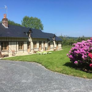 Готель L'Auberge Du Mont Le Breuil-en-Auge Exterior photo