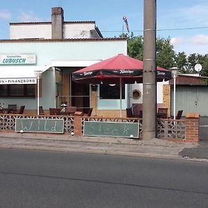 Готель Restaurant Pension Lubusch Gahro Exterior photo