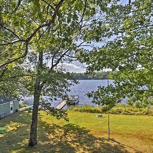 Spider Lake Cabin Boathouse, Canoe, Deck And Sauna! Iron River Exterior photo