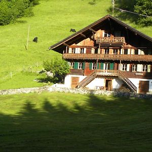 Bed and Breakfast Spacious Swiss Alpine Chalet For Nature Lovers Віляр-на-Олоні Exterior photo