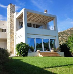 Villa With Aegean Views Akhladheri Exterior photo