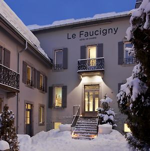 Le Faucigny - Hotel De Charme Шамоні Exterior photo