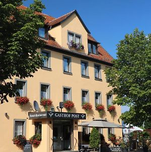 Готель Gasthof Post Ротенбург-на-Таубері Exterior photo